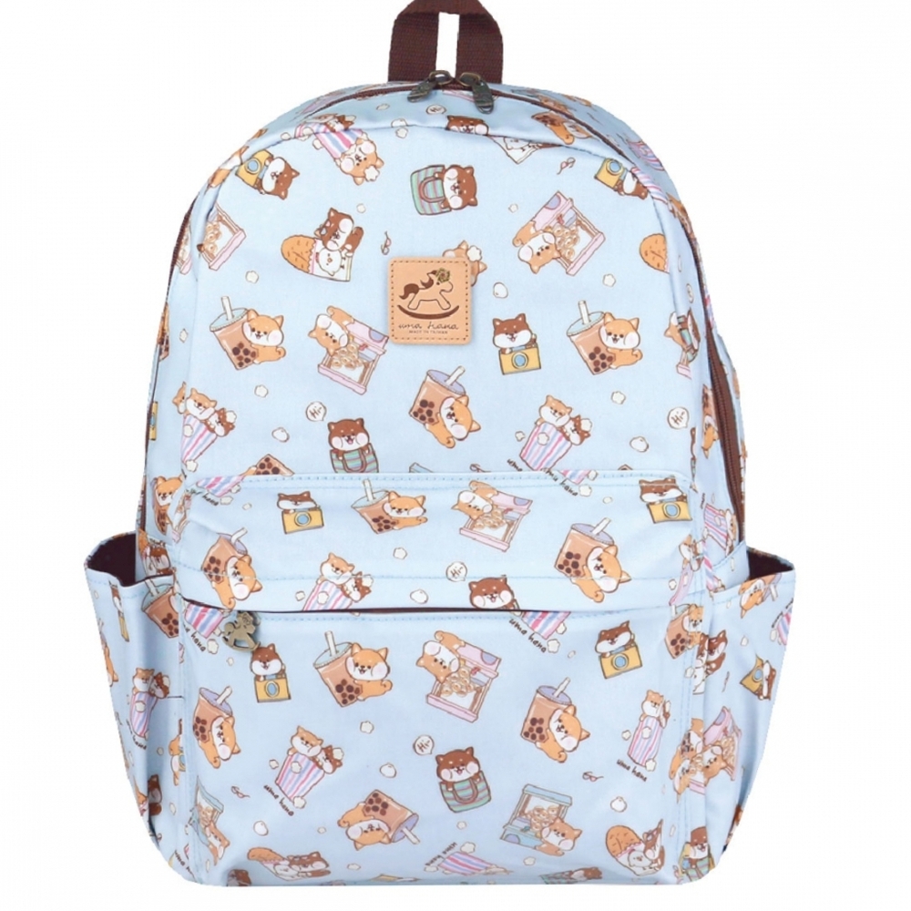Waterproof Shiba Inu Large Backpack for School Work